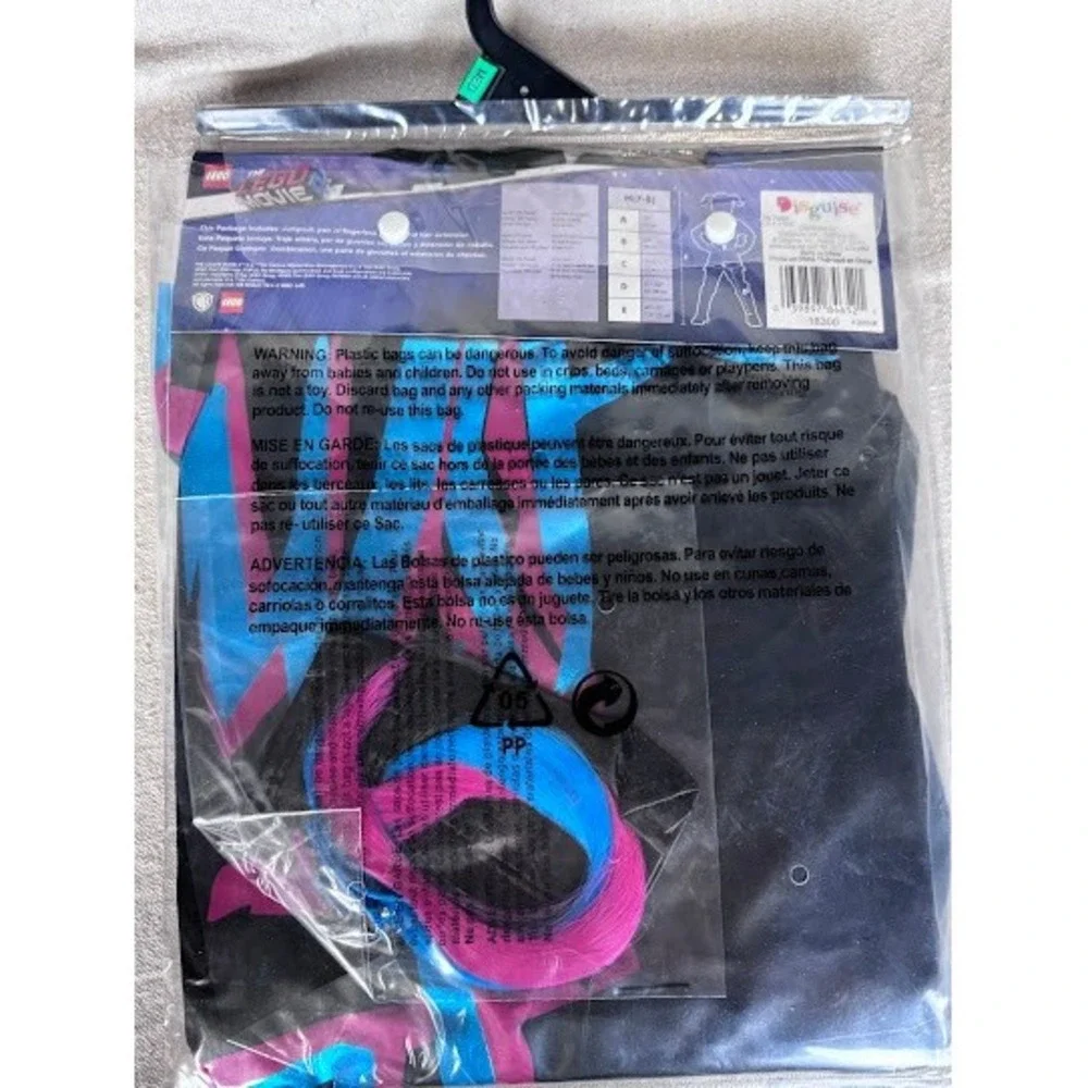 LEGO Movie 2 Lucy Costume Child Size Medium (7-8) Disguise‎ Halloween Cosplay
